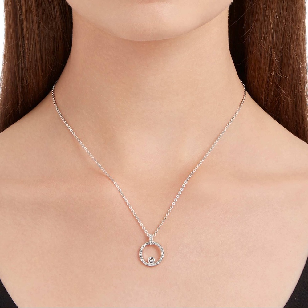 Swarovski Creativity Pendant Rhodium Plated - Picture 4 of 5